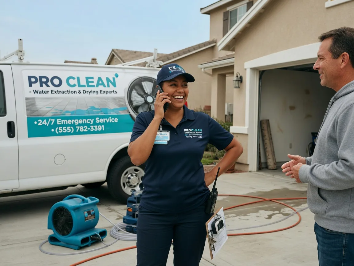 Water Extraction & Drying Paramount, CA FAQs